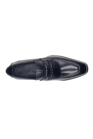 Leather Penny Loafer in Chunky Sole-AmbrogioShoes