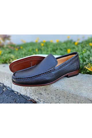 Carrucci KL201-02 Leather Loafer