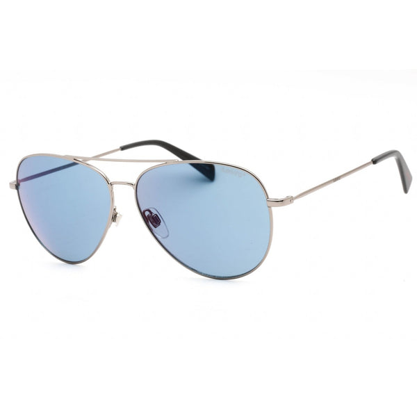 Levi's LV 1006/S Sunglasses Grey Ruthenium / Blue Mirror Unisex-AmbrogioShoes