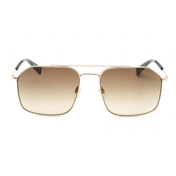 Levi's LV 1021/S Sunglasses Gold / Brown Gradient Unisex-AmbrogioShoes
