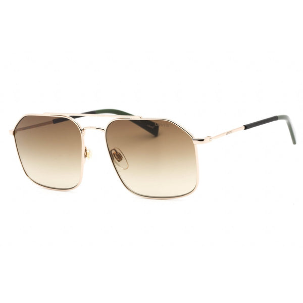 Levi's LV 1021/S Sunglasses Gold / Brown Gradient Unisex-AmbrogioShoes