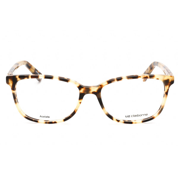 Liz Claiborne L 631 Eyeglasses Camel Tortoise / Clear Lens-AmbrogioShoes