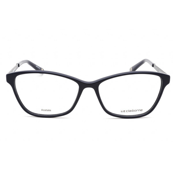 Liz Claiborne L 664 Eyeglasses BLUE/Clear demo lens-AmbrogioShoes