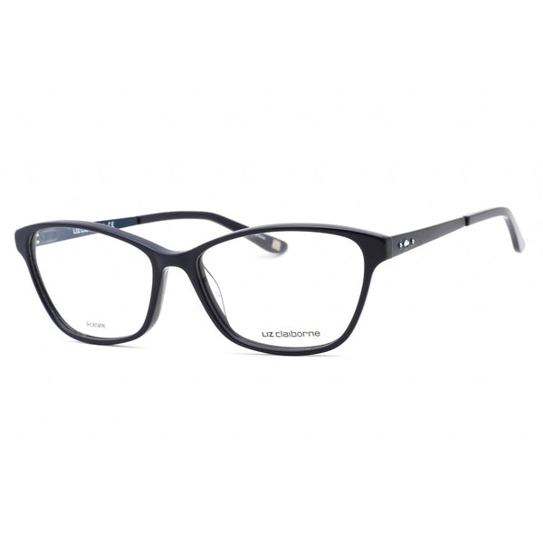 Liz Claiborne L 664 Eyeglasses BLUE/Clear demo lens-AmbrogioShoes