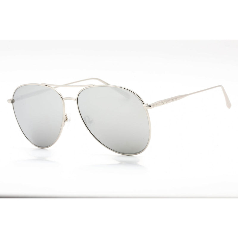 Longchamp LO139S Sunglasses Silver / Silver Mirror Women's-AmbrogioShoes