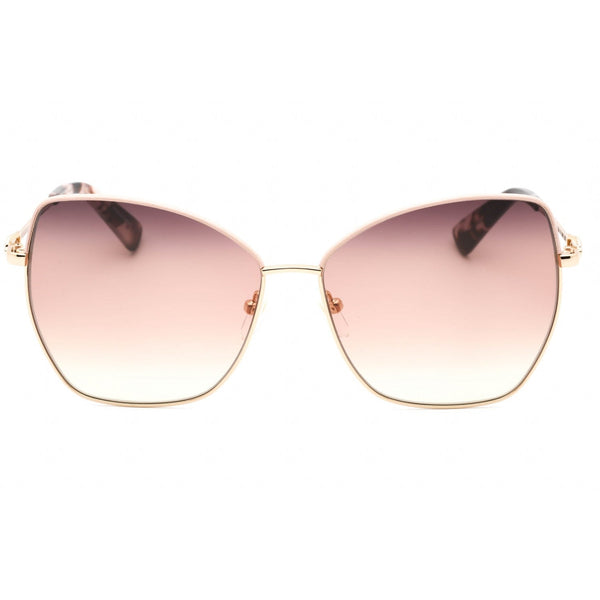 Longchamp LO156SL Sunglasses Rose Gold / Brown Peach-AmbrogioShoes