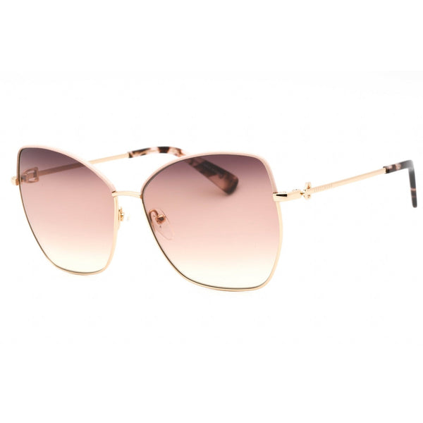 Longchamp LO156SL Sunglasses Rose Gold / Brown Peach-AmbrogioShoes