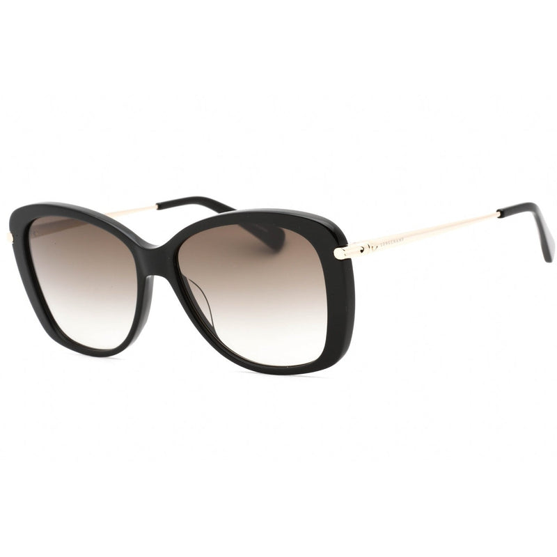 Longchamp LO616S Sunglasses BLACK/Grey Gradient Women's-AmbrogioShoes