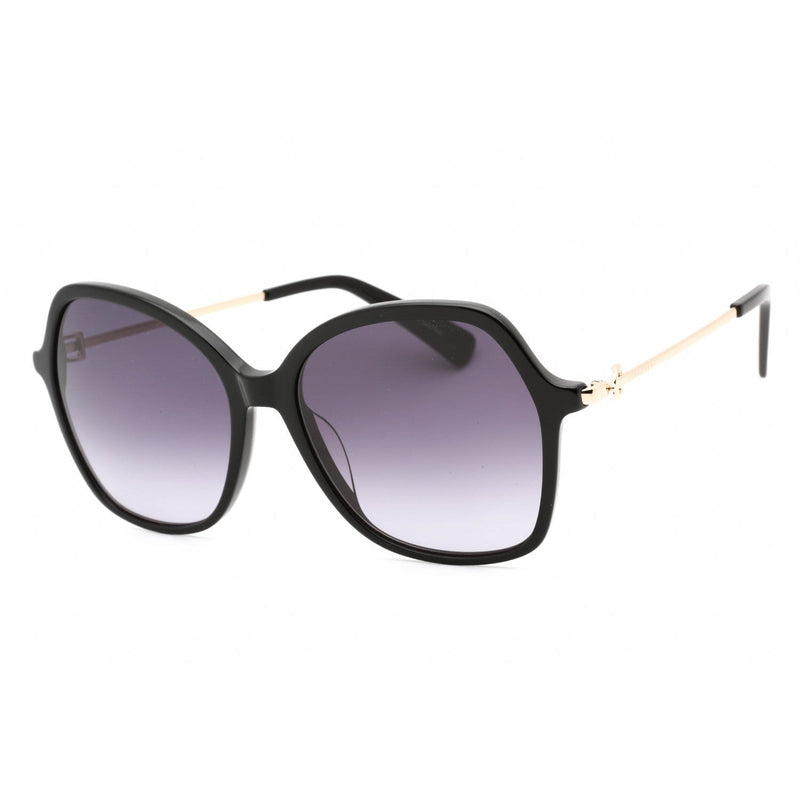 Longchamp LO705S Sunglasses Black / Gradient Purple Women's-AmbrogioShoes