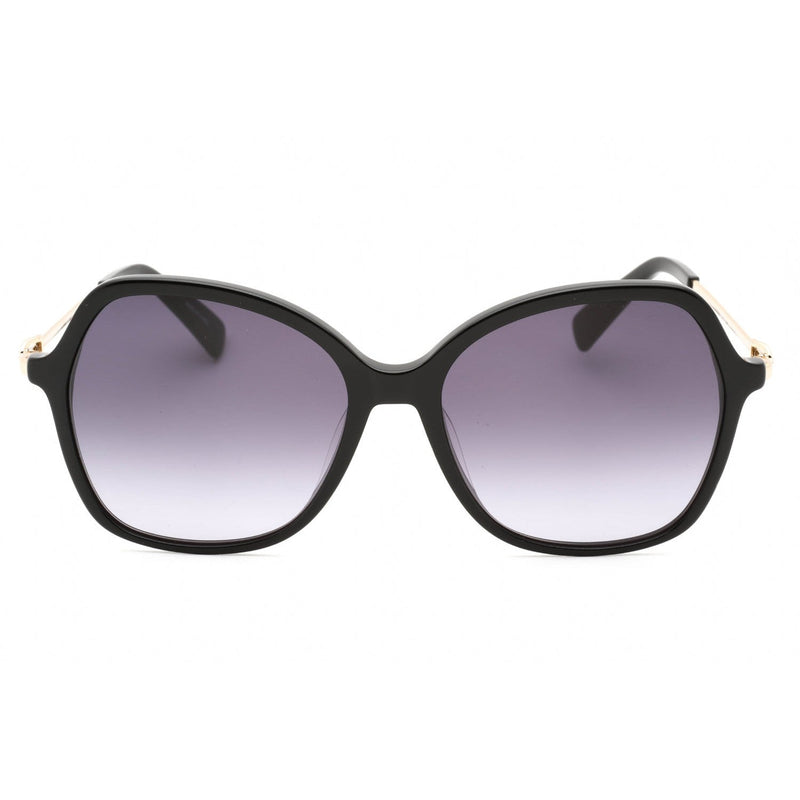 Longchamp LO705S Sunglasses Black / Gradient Purple Women's-AmbrogioShoes