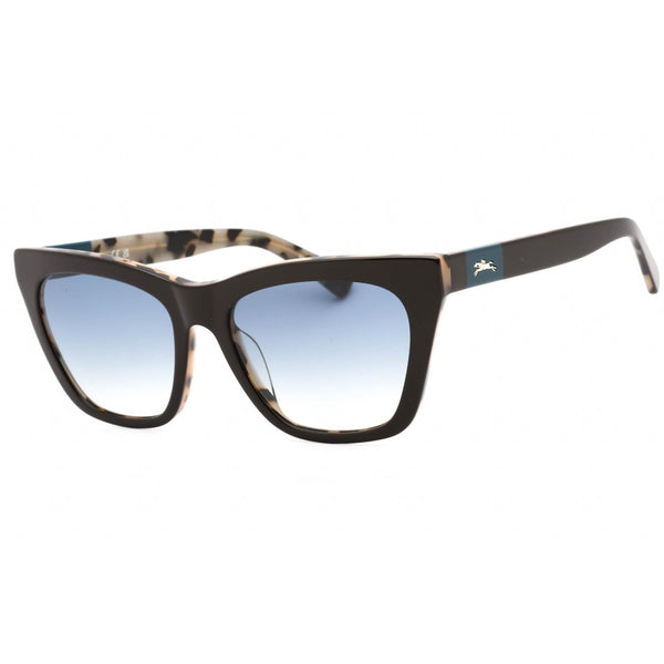 Longchamp LO715S Sunglasses Brown/Milky Havana / Grey Gradient-AmbrogioShoes