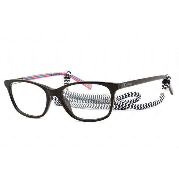 M Missoni MMI 0008 Eyeglasses Black / Clear Lens-AmbrogioShoes