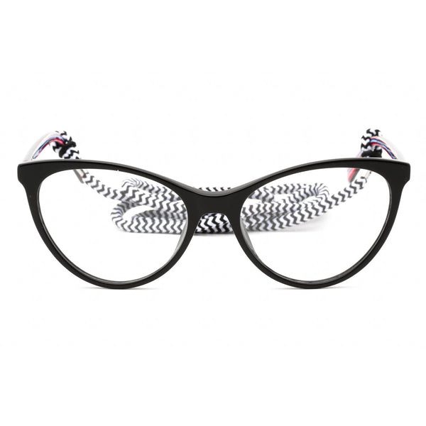 M Missoni MMI 0009 Eyeglasses Black / Clear Lens-AmbrogioShoes