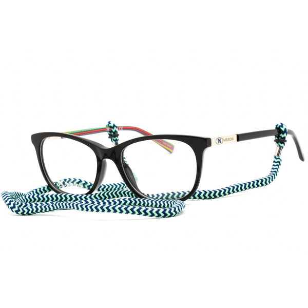 M Missoni MMI 0051 Eyeglasses Black / Clear Lens-AmbrogioShoes