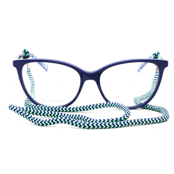 M Missoni MMI 0067 Eyeglasses Blue / Clear Lens-AmbrogioShoes