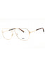 032 - Shiny Pale Gold / Dark Havana/Clear demo lens