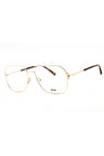 032 - Shiny Pale Gold / Dark Havana/Clear demo lens