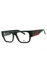 096 - shiny dark green/Clear demo lens