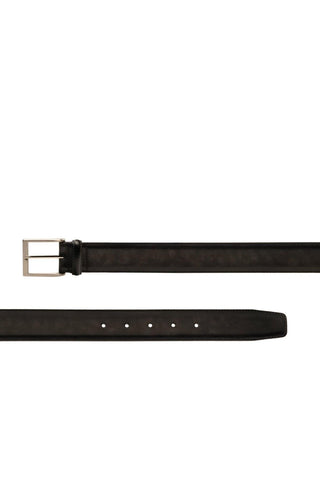 Magnanni 1177 Viento Men's Gray Patina Calf-Skin Leather Belt (MAGB1003)-AmbrogioShoes