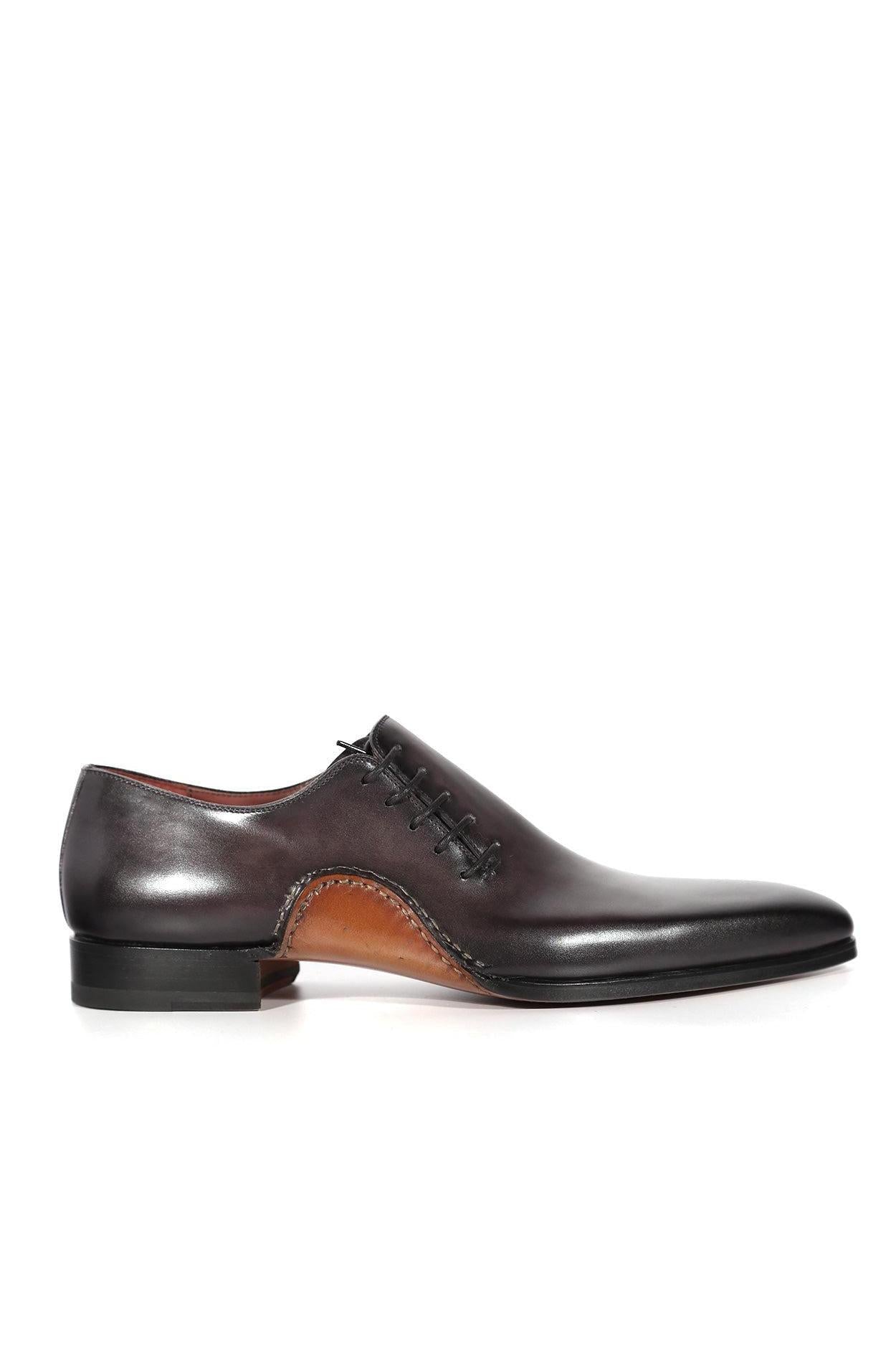 Magnanni 15024 Abrahan Men's Shoes GRAY Calf-Skin Leather Whole-Cut GRAY / 13 US Magnanni 15024 Abrahan Men's Shoes GRAY Calf-Skin Leather Whole-Cut GRAY / 13 US