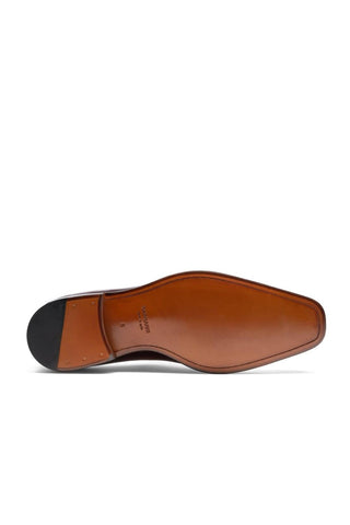 Magnanni 20702 Crucero Cognac Leather Whole-cut Oxfords (MAGS1045)-AmbrogioShoes
