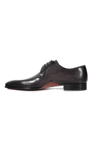 Magnanni 24834 Hayos Gray Laser Embossed / Calf-Skin Leather Derby (MAGS1132)-AmbrogioShoes