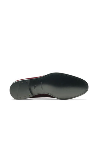 Magnanni Jareth 22334 Burgundy Velvet Formal/Loafers (MAGS1117)-AmbrogioShoes