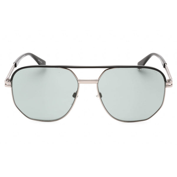 Marc Jacobs MARC 469/S Sunglasses Ruthenium Black / Green-AmbrogioShoes