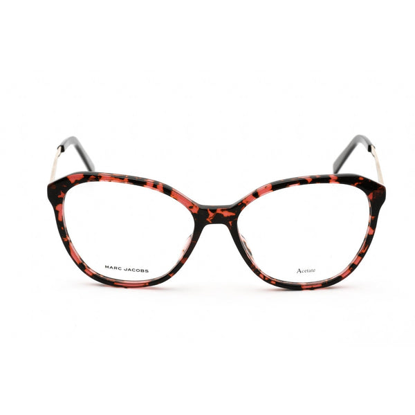 Marc Jacobs MARC 485/N Eyeglasses BURGUNDY HAVANA/Clear demo lens-AmbrogioShoes