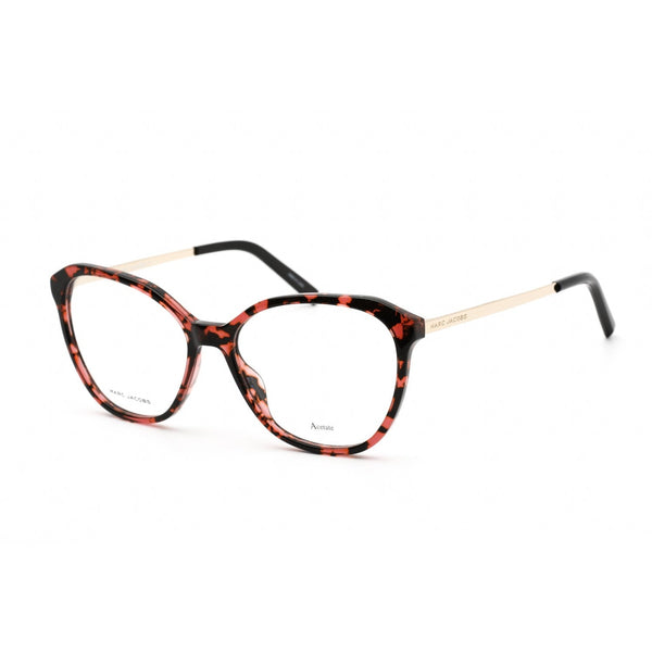Marc Jacobs MARC 485/N Eyeglasses BURGUNDY HAVANA/Clear demo lens-AmbrogioShoes
