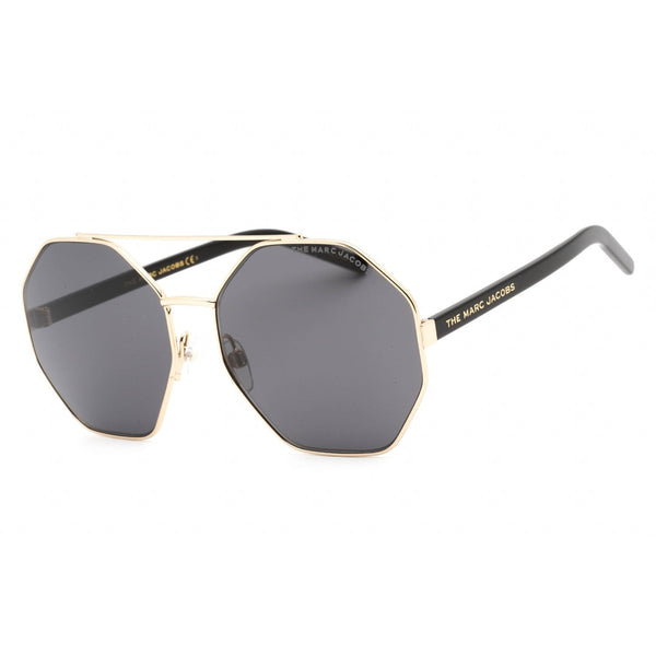 Marc Jacobs MARC 524/S Sunglasses Gold Black / Grey-AmbrogioShoes