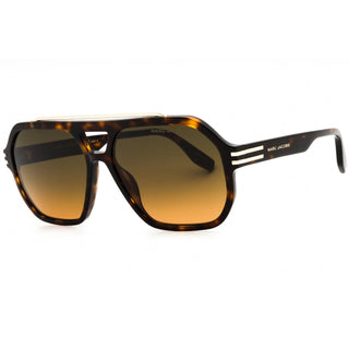 Marc Jacobs MARC 753/S acetate Rectangular Men's Sunglasses-AmbrogioShoes