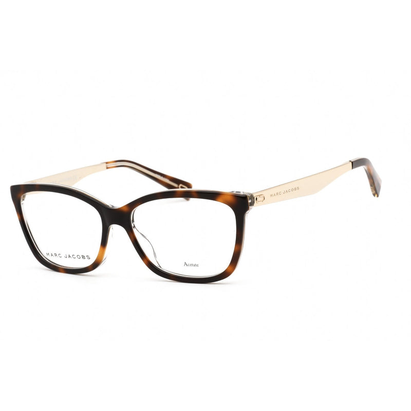 Marc Jacobs Marc 206 Eyeglasses Dark Havana / Clear Lens Unisex Unisex-AmbrogioShoes