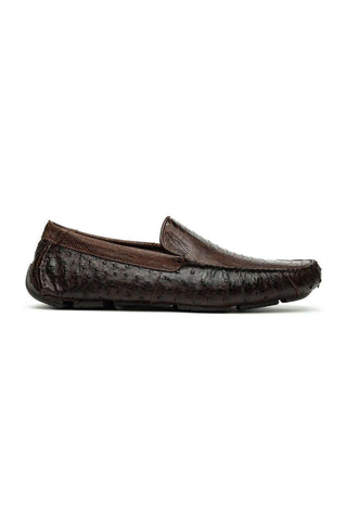 Marco Di Milano Alba Exotic Ostrich Driver Loafer (MDM1206)-AmbrogioShoes