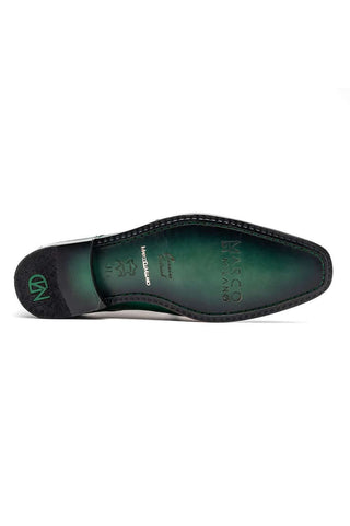 Marco Di Milano Andretti Green Lemon Exotic Ostrich Leg Derby (MDM1181)-AmbrogioShoes
