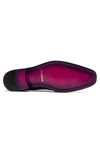 Marco Di Milano Andretti Pink & Purple Exotic Ostrich Leg Derby (MDM1181)-AmbrogioShoes