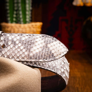 Marco Di Milano Arkansas Men’s Natural Genuine Python Skin Belt (MDMB1046)-AmbrogioShoes