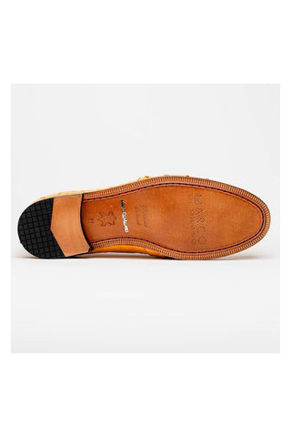 Marco Di Milano Aubiere Exotic Buttercup Ostrich Tassels Loafers (MDM1198)-AmbrogioShoes