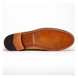 Marco Di Milano Aubiere Men's Shoes Exotic Orix Ostrich Tassels Loafers (MDM1198)-AmbrogioShoes