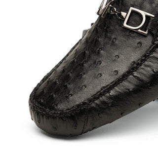 Marco Di Milano Bolonia Exotic Ostrich Horse-bit Driver Loafer (MDM1205)