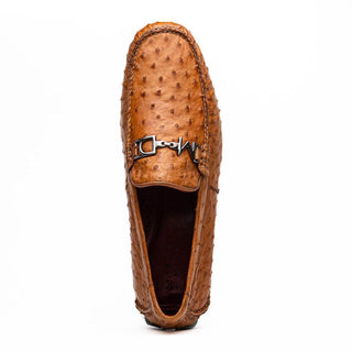 Marco Di Milano Bolonia Exotic Ostrich Horse-bit Driver Loafer (MDM1205)