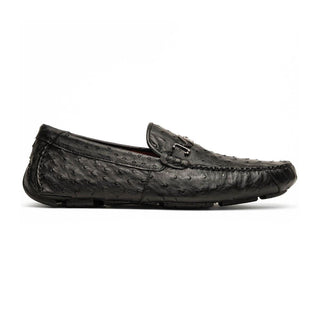 Marco Di Milano Bolonia Exotic Ostrich Horse-bit Driver Loafer (MDM1205)