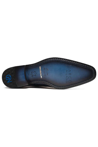 Marco Di Milano Bono Navy Genuine Alligator Whole-Cut Oxfords (MDM1183)-AmbrogioShoes