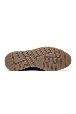 Marco Di Milano Brescia Blue Genuine Snake Skin / Calf-Skin Leather Sneakers (MDM1124)-AmbrogioShoes