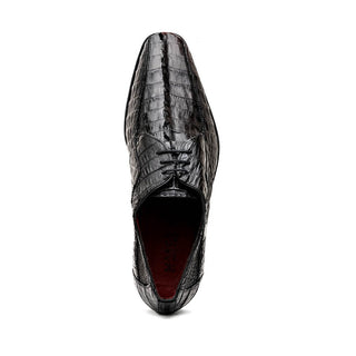 Marco Di Milano Cancun Exotic Hornback Crocodile Skin Derby (MDM1003)