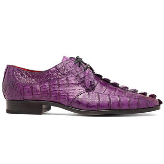 Marco Di Milano Cancun Exotic Hornback Crocodile Skin Derby (MDM1003)