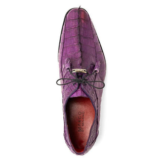 Marco Di Milano Cancun Exotic Hornback Crocodile Skin Derby (MDM1003)