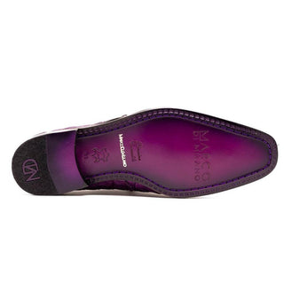 Marco Di Milano Cancun Exotic Hornback Crocodile Skin Derby (MDM1003)