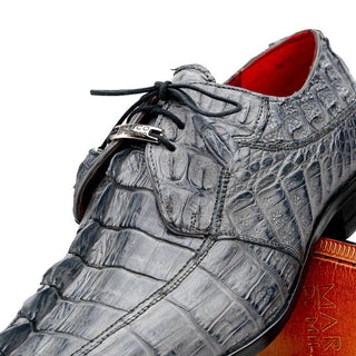Marco Di Milano Cancun Exotic Hornback Crocodile Skin Derby (MDM1003)