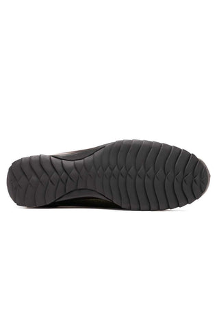 Marco Di Milano Crater Olive Exotic Crocodile / Lizard Derby Sneakers (MDM1190)-AmbrogioShoes